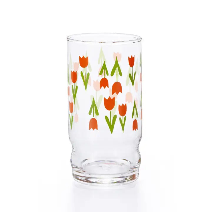 Retro Juice Glass - Tulip