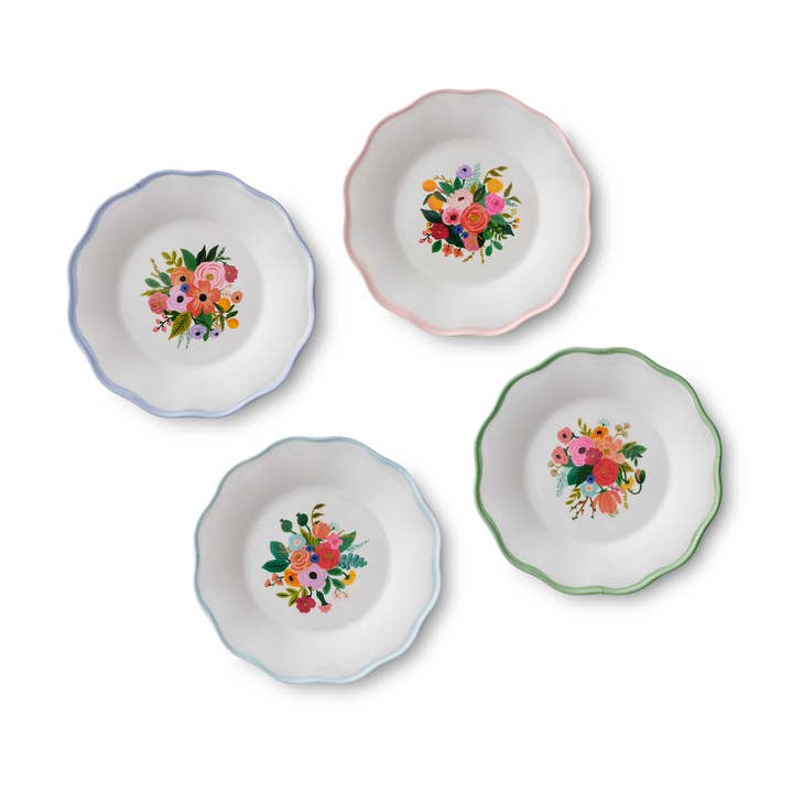 Rifle Paper Co Melamine Dessert Plate Set - Garden Party