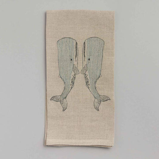 Tea Towel - Whale Love
