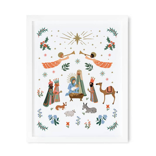 Rifle Paper Co 8x10 Art Print - Nativity