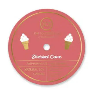 12 oz Icon Candle - Sherbet Cone