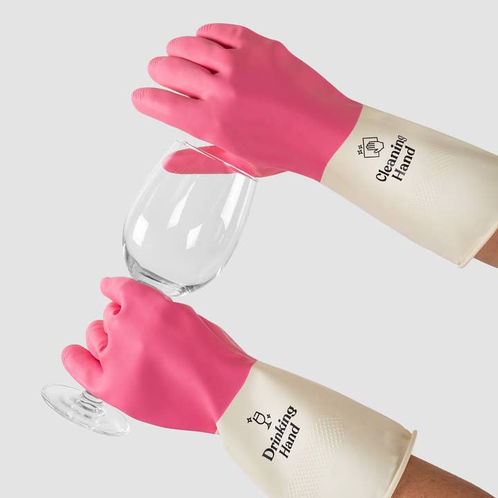 Reusable Cleaning Gloves - Pink