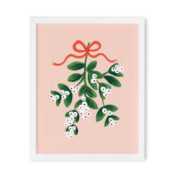 Rifle Paper Co 8x10 Art Print - Mistletoe