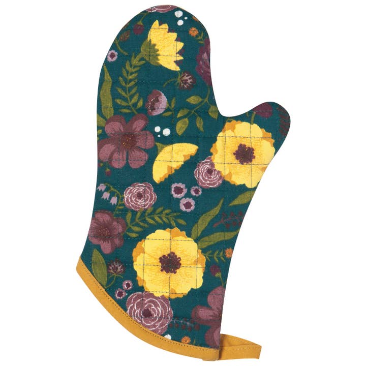 Pot Holder Oven Mitt Set - Adeline