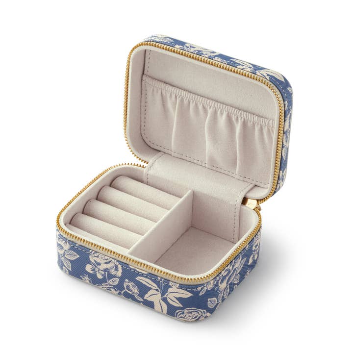 Rifle Paper Co Travel Jewelry Case - English Rose