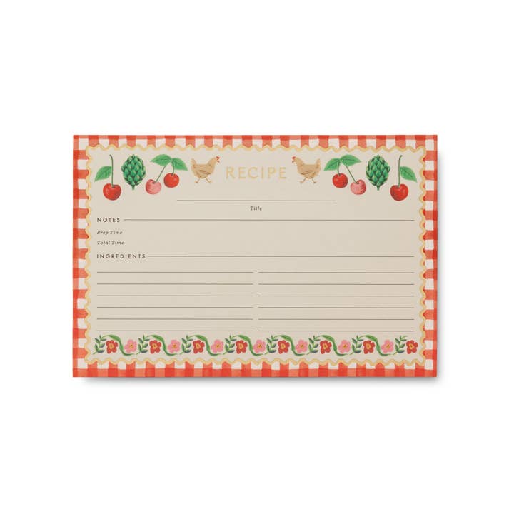 Rifle Paper Co Recipe Cards - Cherry Farm