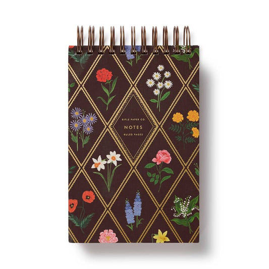 Rifle Paper Co Desktop Spiral Notepad - Garden Study
