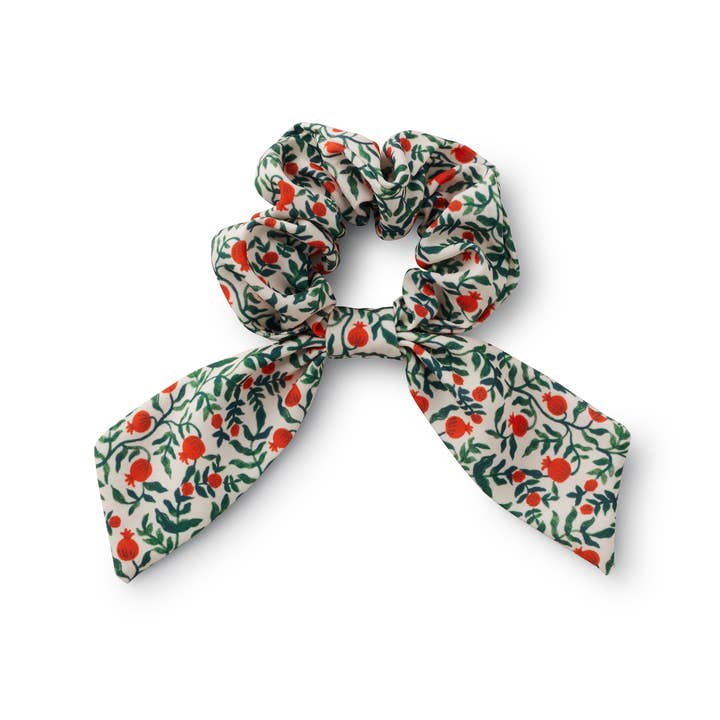 Rifle Paper Co Scrunchie - Christmastide Pomegranate