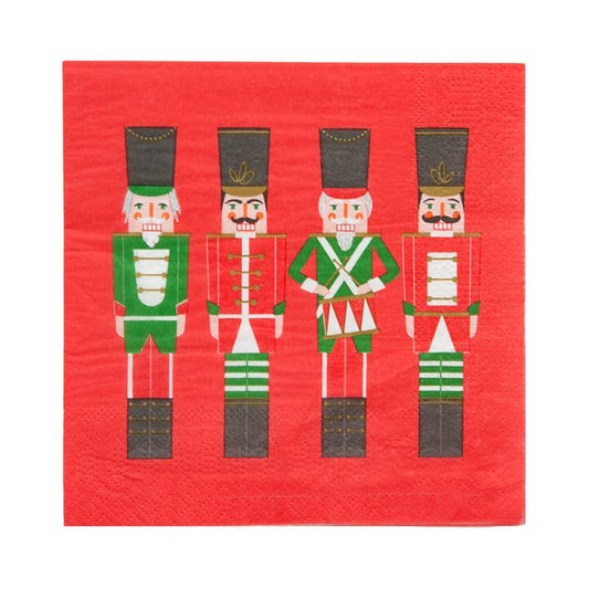 Red Nutcracker Napkins