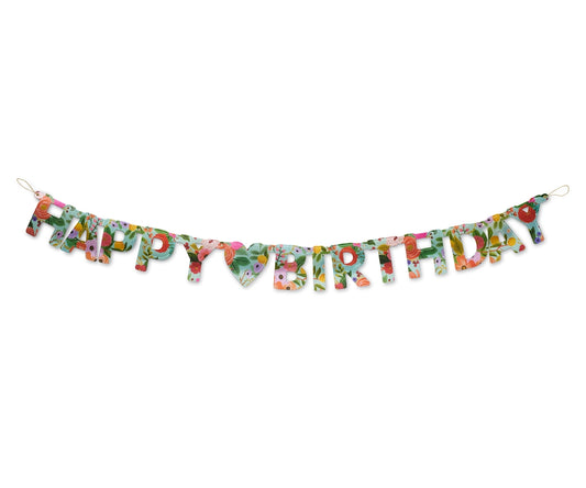 Rifle Paper Co Birthday Banner - Garden Party