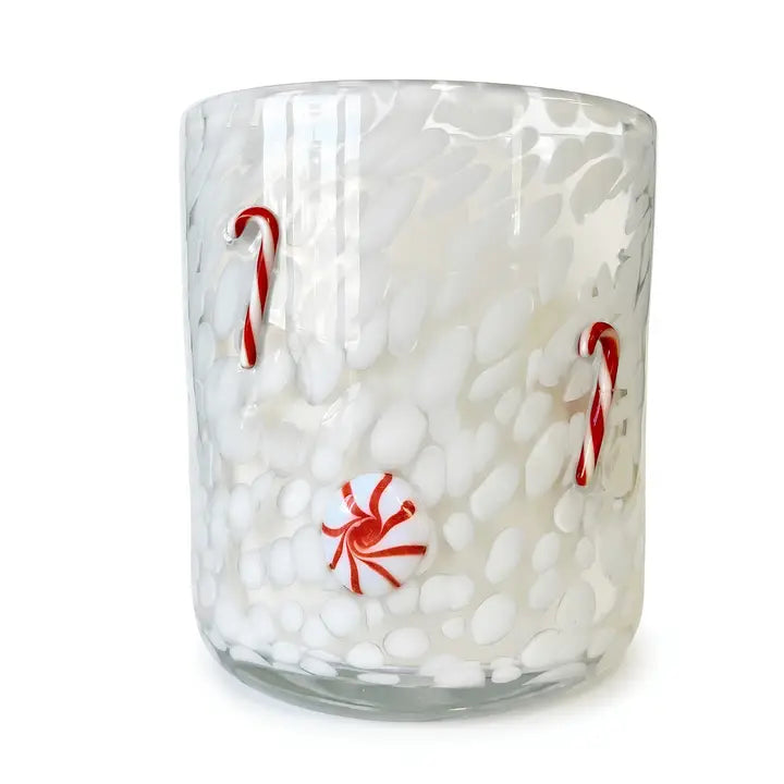 12 oz Icon Candle - Peppermint & Candycane
