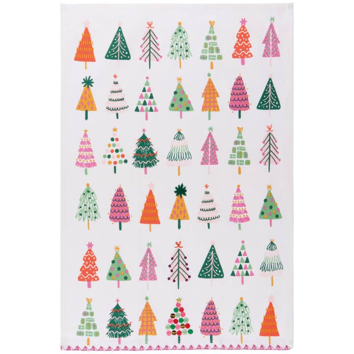 Glitzmas Christmas Decorative Tea Towel