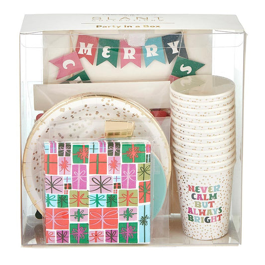 Party in A Box - Holiday Plaid