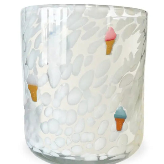 12 oz Icon Candle - Sherbet Cone