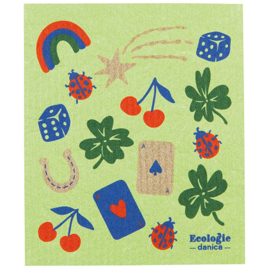 Swedish Dishcloth - Feeling Lucky