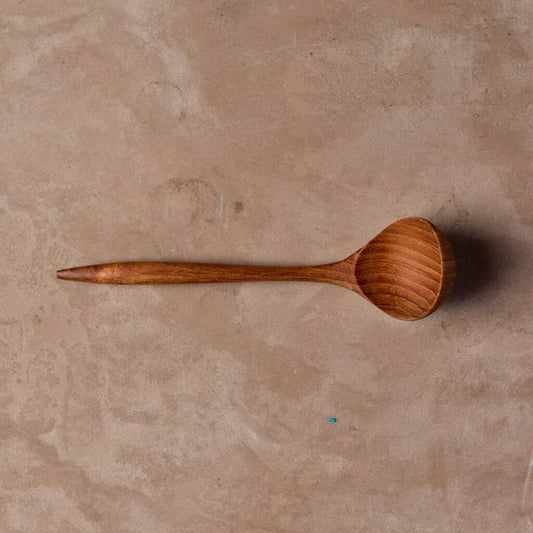 Teak Padma Sauce Ladle