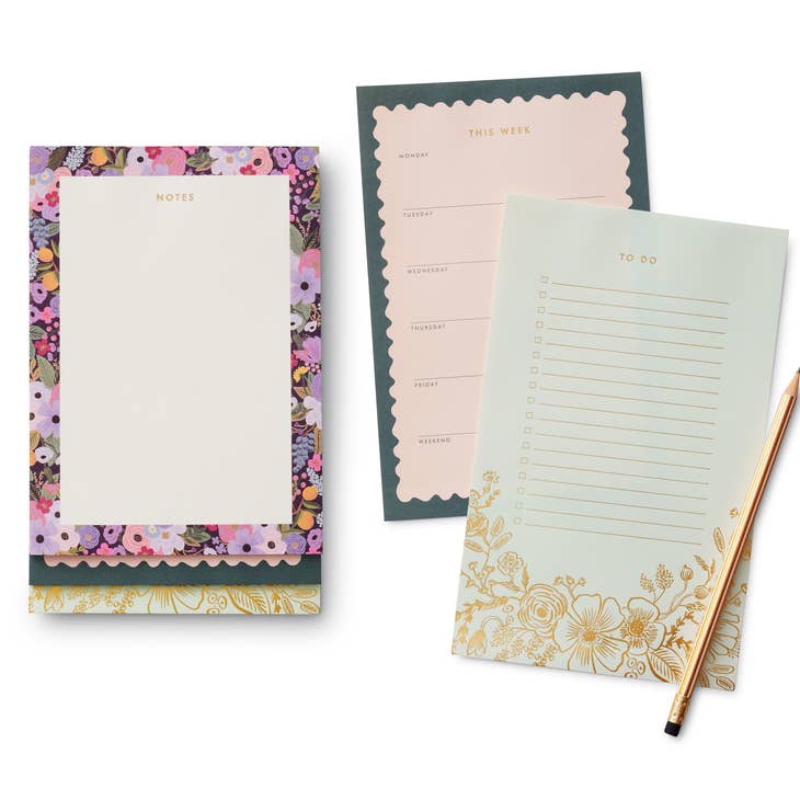 Rifle Paper Co Tiered Notepad - Garden Party