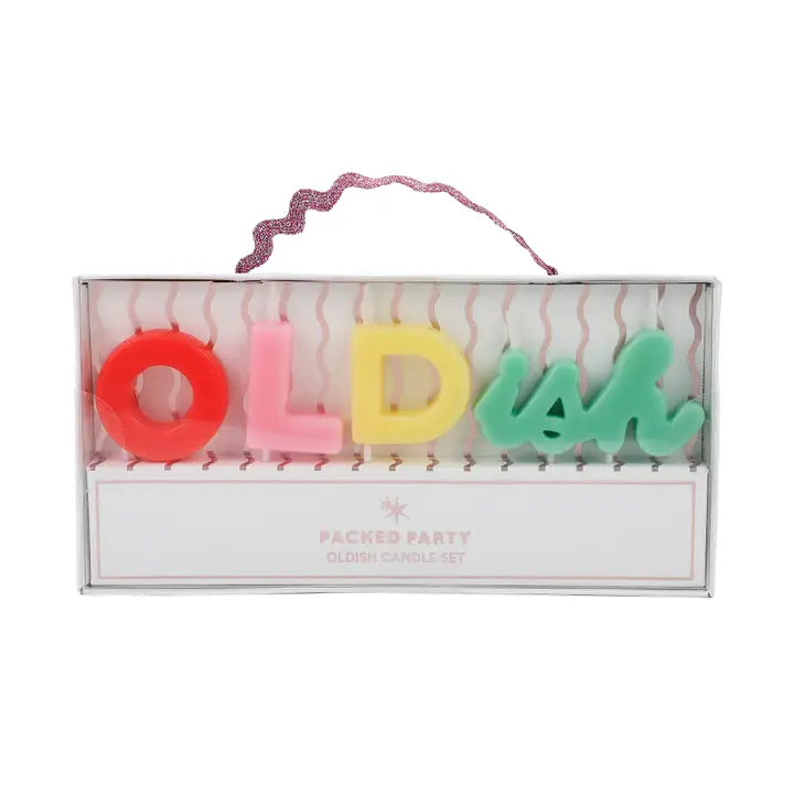Oldish Birthday Candle