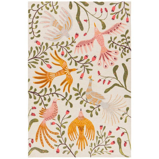 Plume Vine Tea Towel