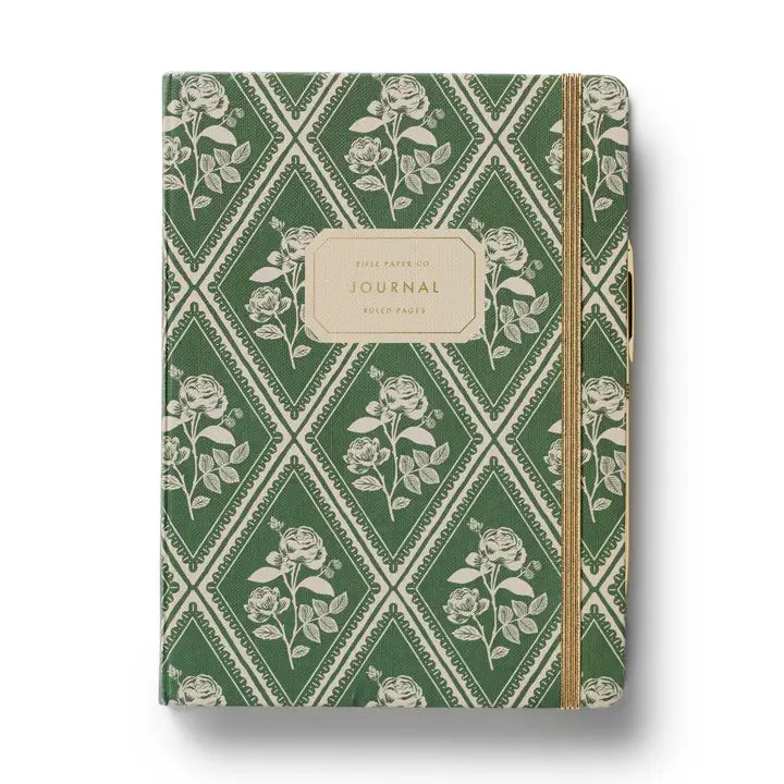 Rifle Paper Co Journal with Pen - Rose Study