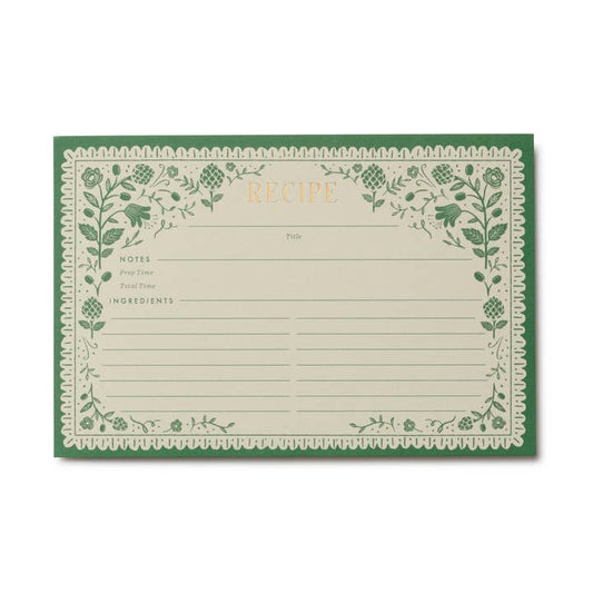 Rifle Paper Co Recipe Cards -  Artichoke