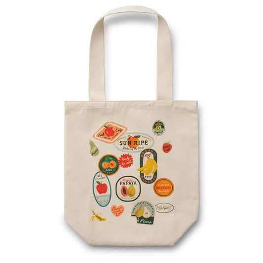 Rifle Paper Co Canvas Tote Bag - Fruit Stand