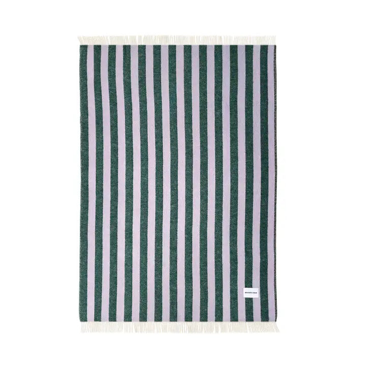 Candy Wrap Blanket -  Lilac/Green