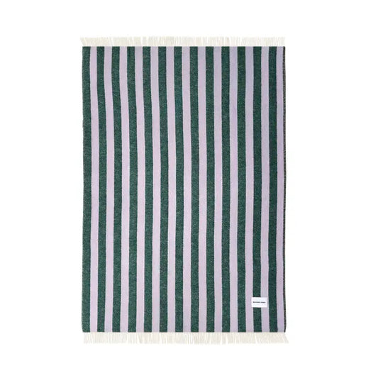 Candy Wrap Blanket -  Lilac/Green