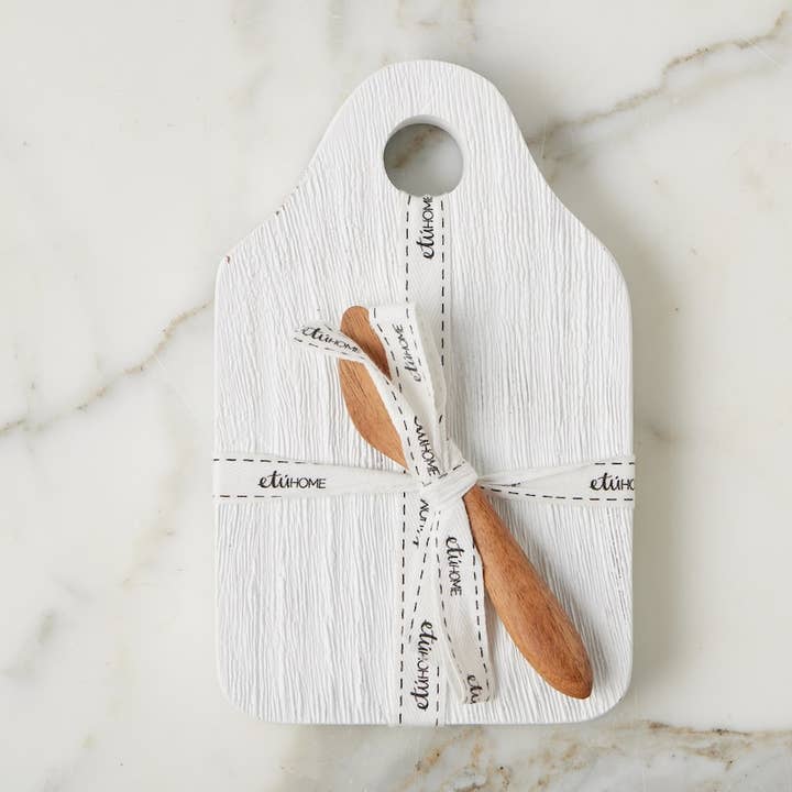 Small Dutch Cheeseboard - White