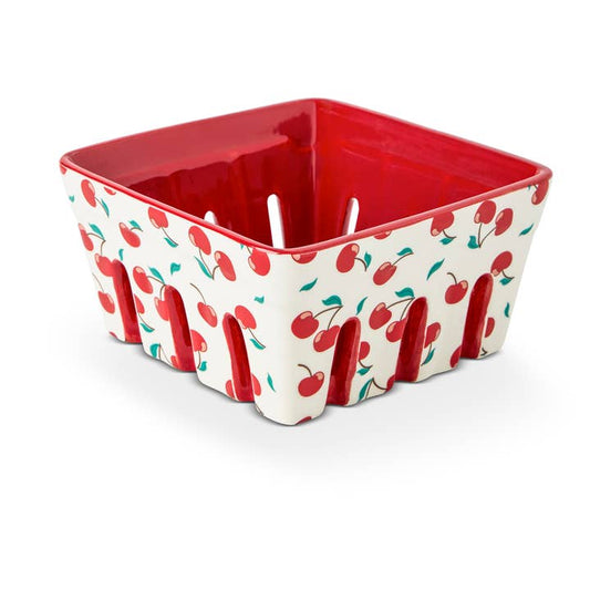 Dark Cherry Berry Basket
