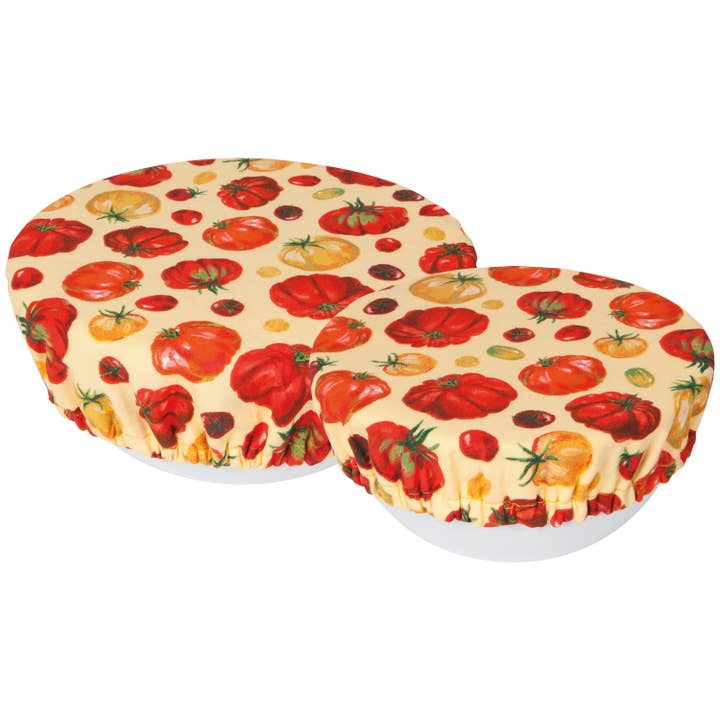 Bowl Cover Set of 2 - Heirloom Tomatoes