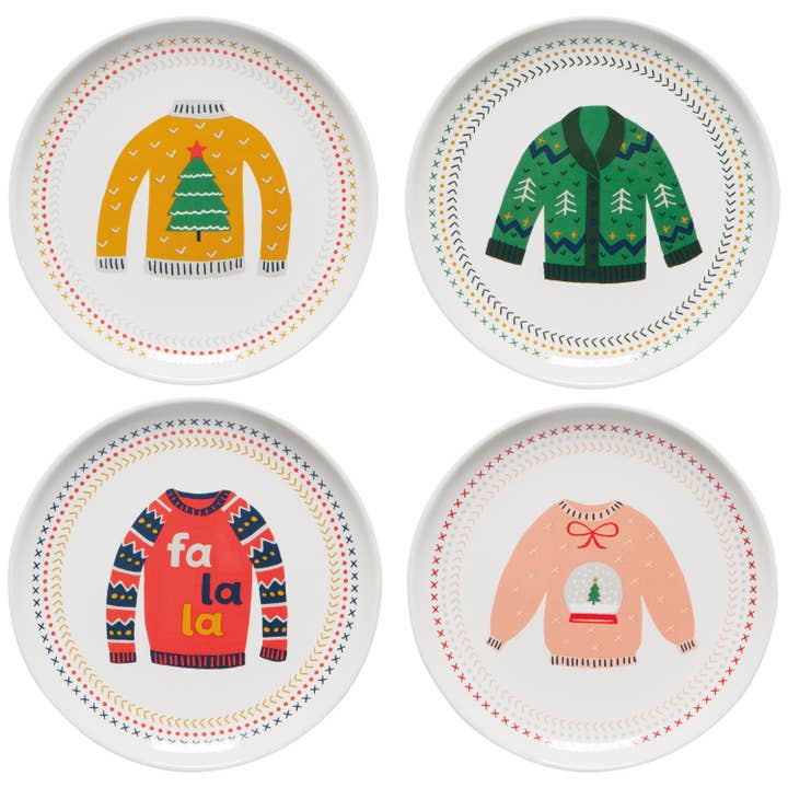 Appetizer Plate - Ugly Sweater