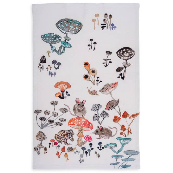 Field Mice Tea Towel