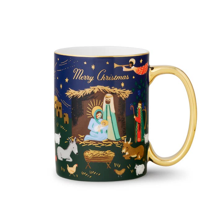 Rifle Paper Co Mug - Nativity Scene