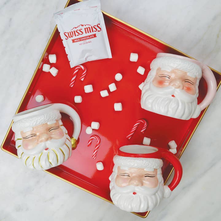 Santa Mug - Red