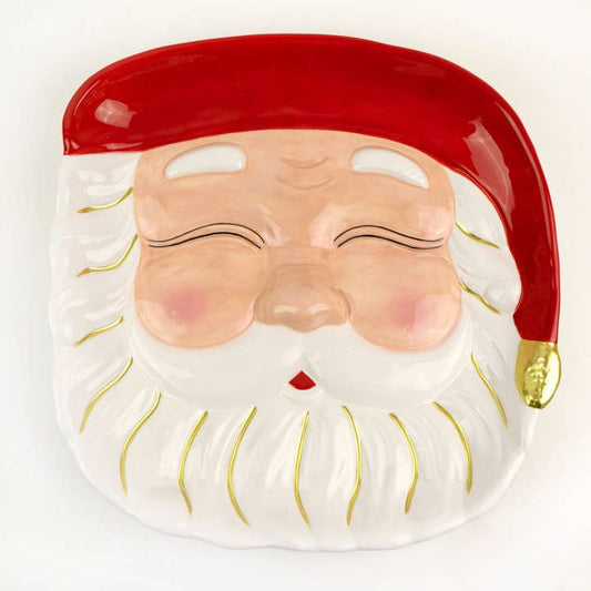 Santa Platter - Red