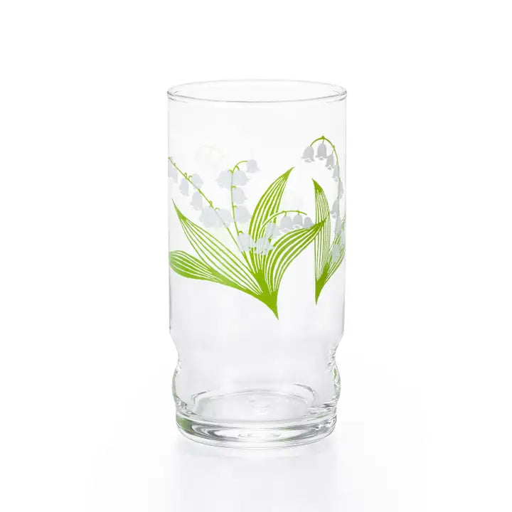 Retro Juice Glass - Lily of the Valley