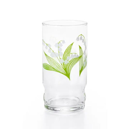 Retro Juice Glass - Lily of the Valley