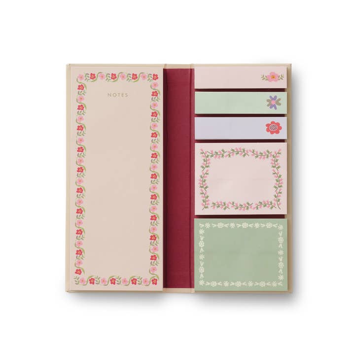 Rifle Paper Co Sticky Note Folio - Delphine