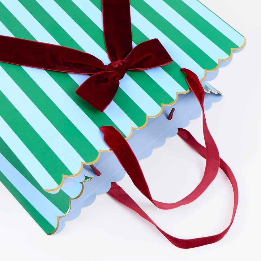 Striped Mixed Large Gift Bags