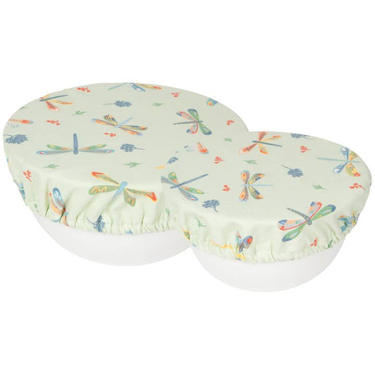 Bowl Cover Set of 2 - Dragonfly