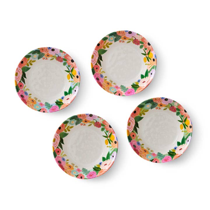 Rifle Paper Co Melamine Bowl Set - Garden Party