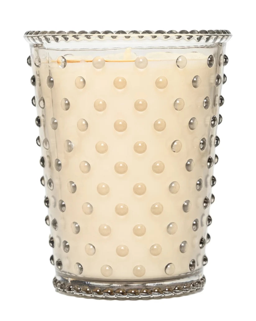 Simpatico Hobnail Candle - Champagne