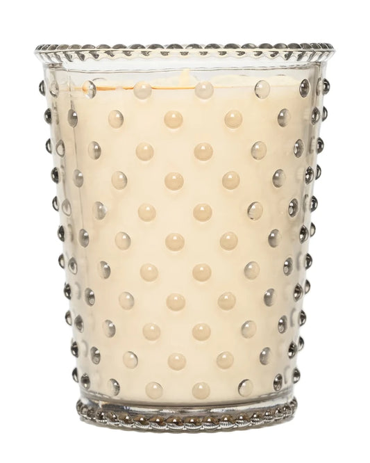 Simpatico Hobnail Candle - Champagne