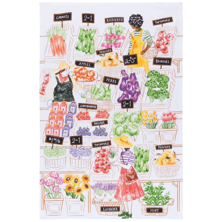 Locally Grown Tea Towel