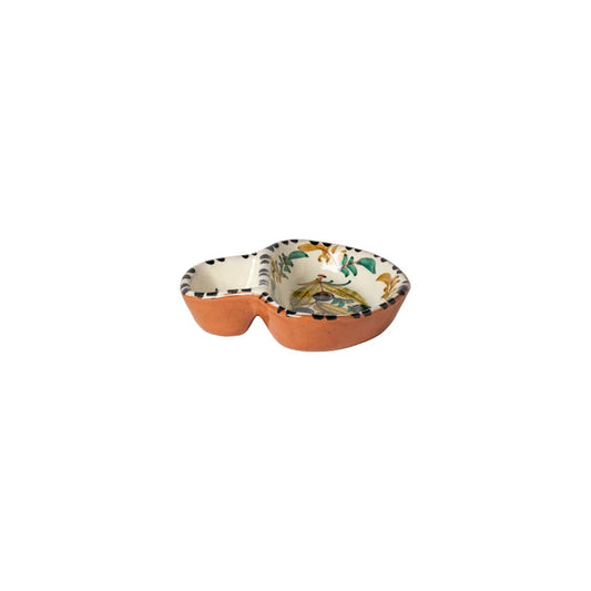 Alentejo Terracotta Small Olive Dish - Olive Beige