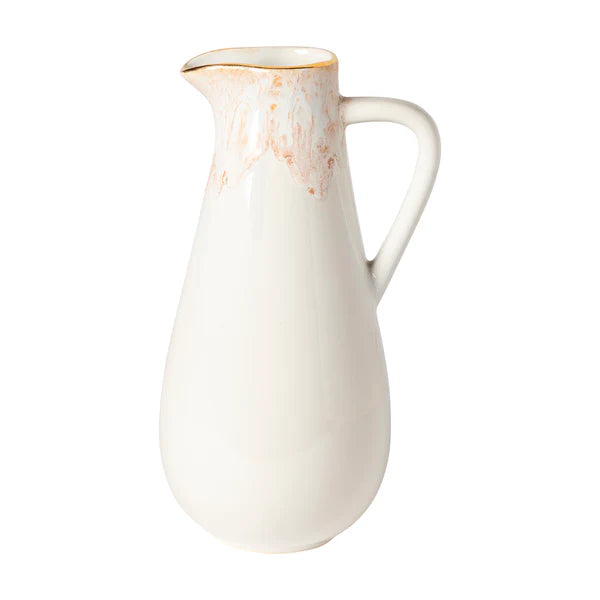 Taormina Pitcher - White Gold