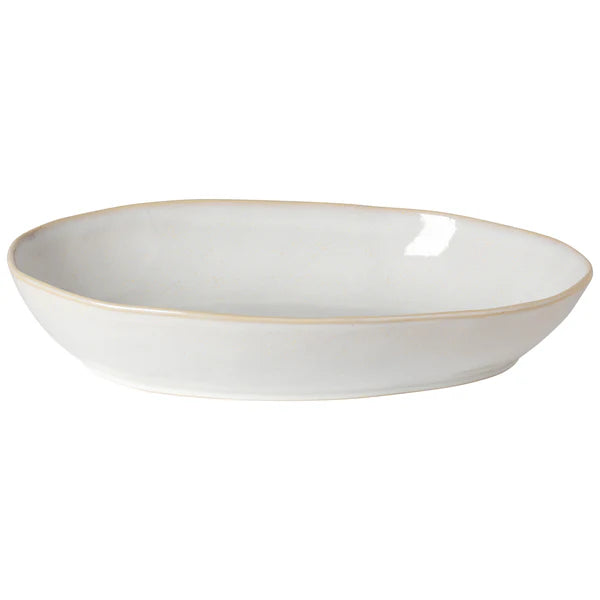 Brisa Large Oval Baker - Branca White