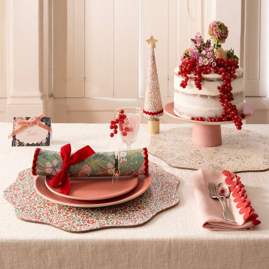 Meri Meri X Liberty Winter Place Cards