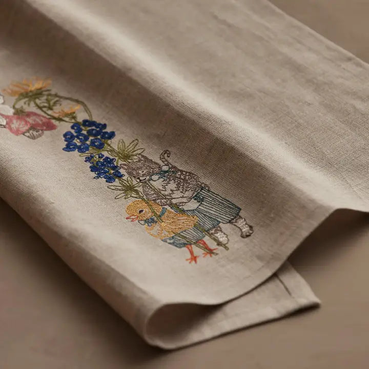 Tea Towel - Spring Parade Bluebonnet